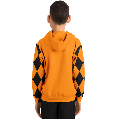 Youth Jack O' Lantern Hoodie - Orange