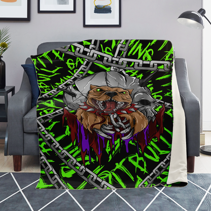 Pitbull Gaming Microfleece Blanket