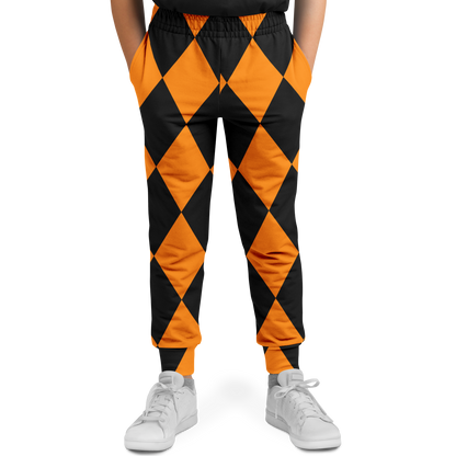 Youth Jack O' Lantern Joggers - Black