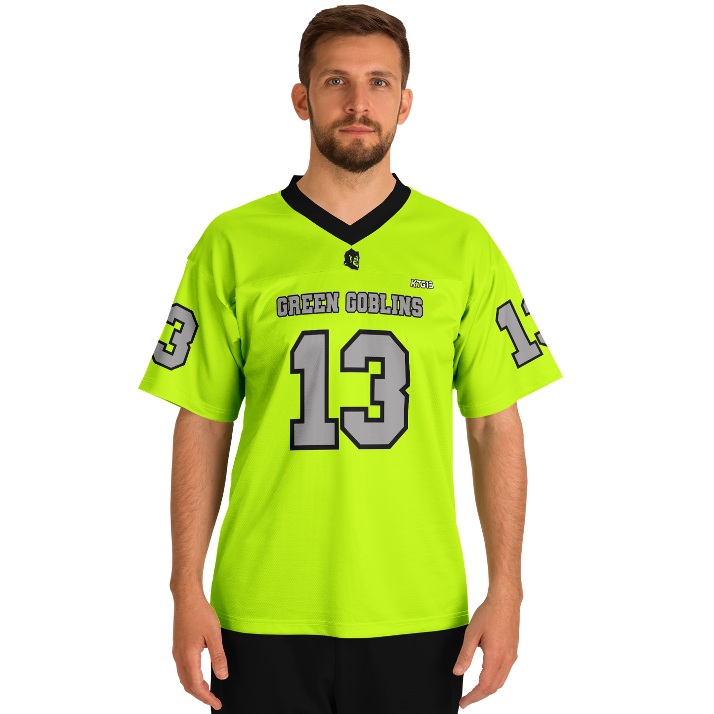 KTG13 TV Green Goblins Football Jersey