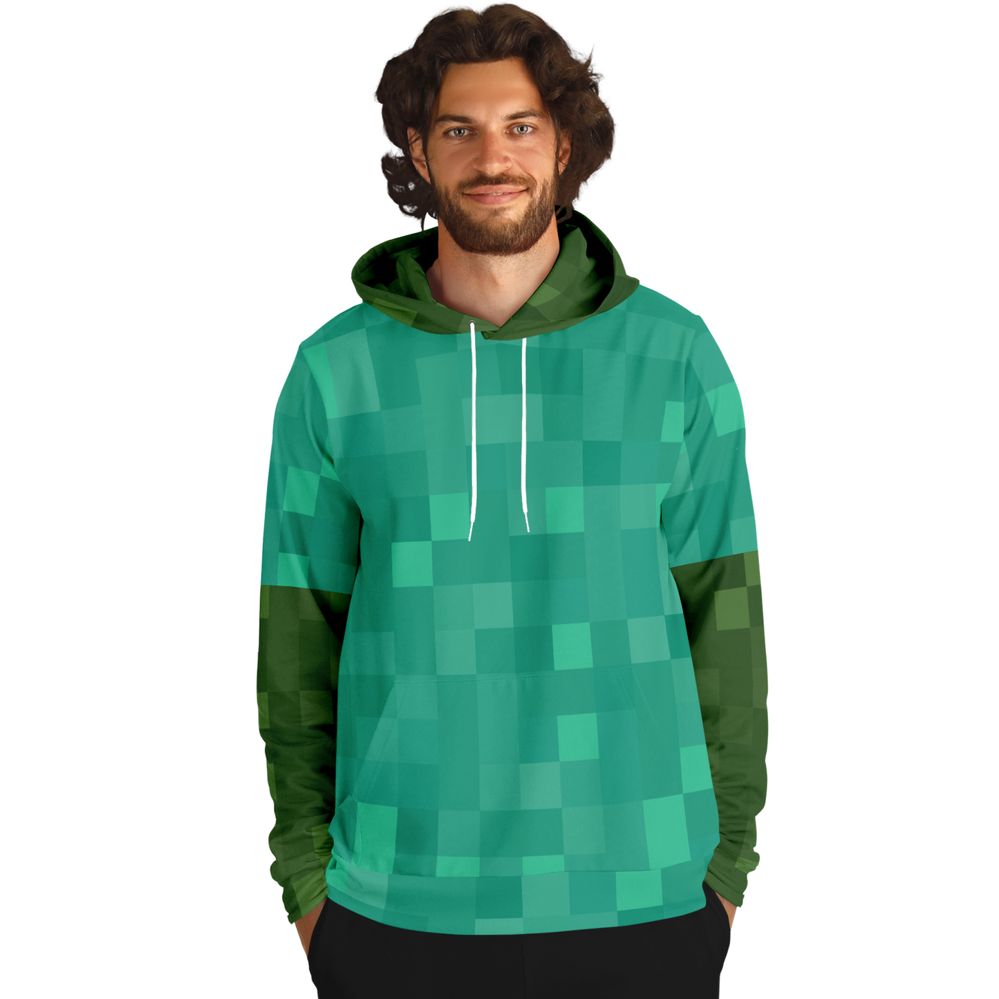 Adult Minecraft Zombie Hoodie