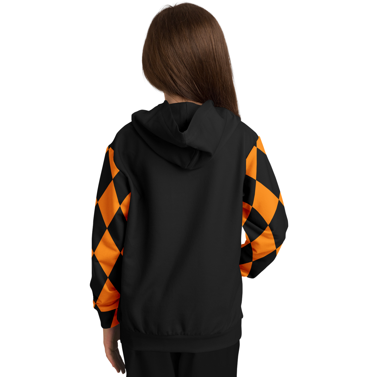 Youth Jack O' Lantern Hoodie - Black