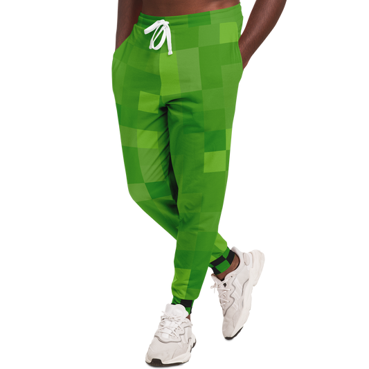 Adult Minecraft Creeper Joggers