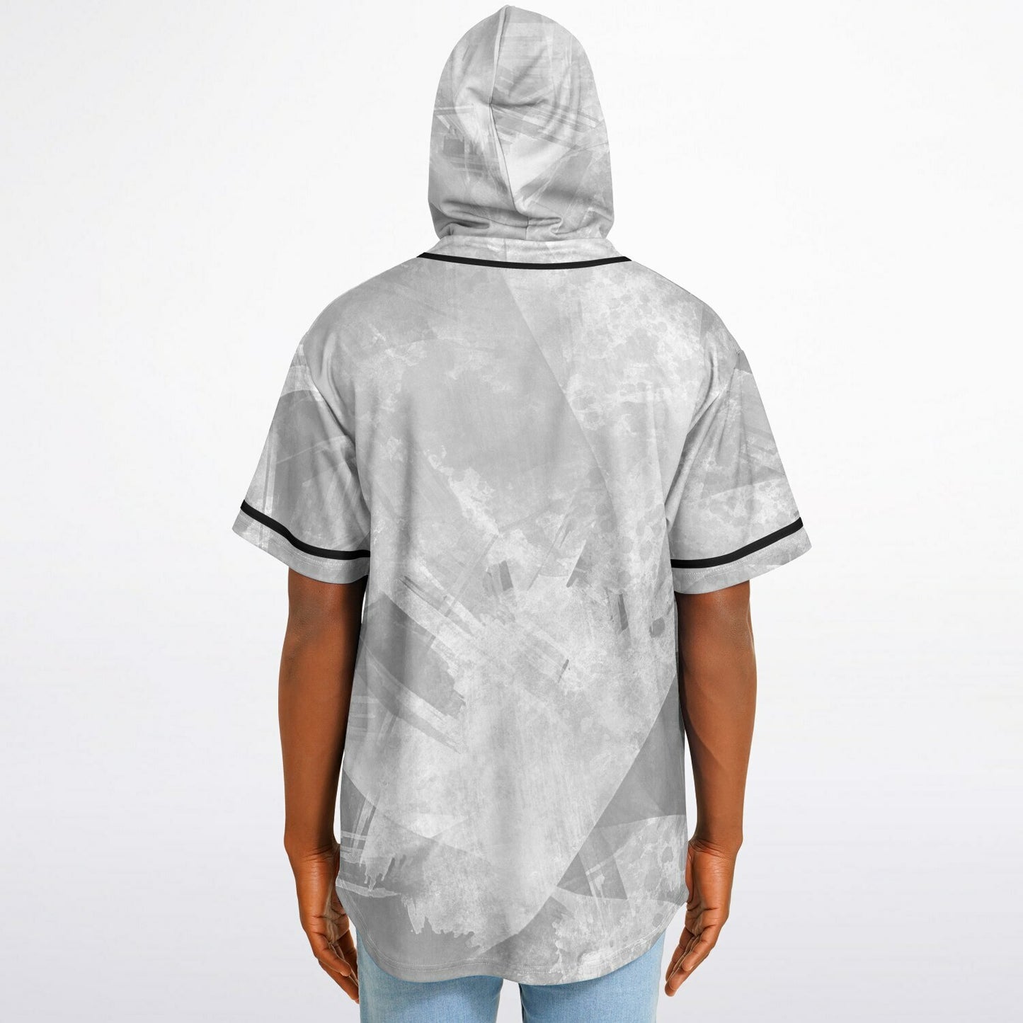 Adult All Over Print Hooded Baseball Jersey