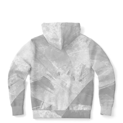 Adult All Over Print Zipped Fashion Hoodie