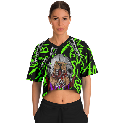 Women's Pitbull Gaming Cropped Football Jersey