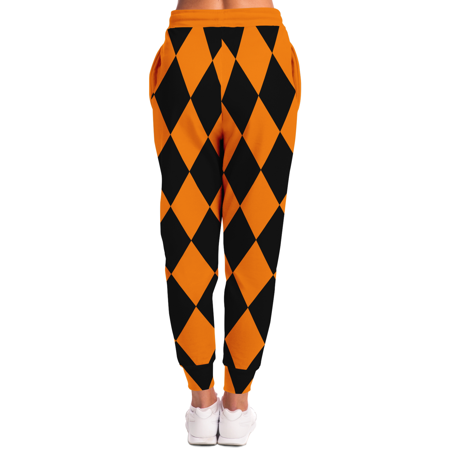 Adult Jack O Lantern Joggers - Orange