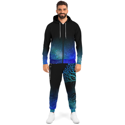 Adult Domin8r Gaming Fashion Zipped Hoodie & Jogger Set