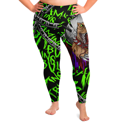 Women's Pitbull Gaming Plus Size Leggings