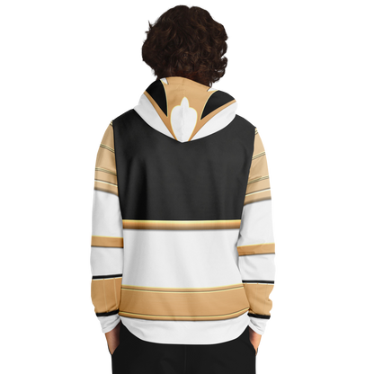 Adult MMPR 'White Ranger' Fashion Hoodie