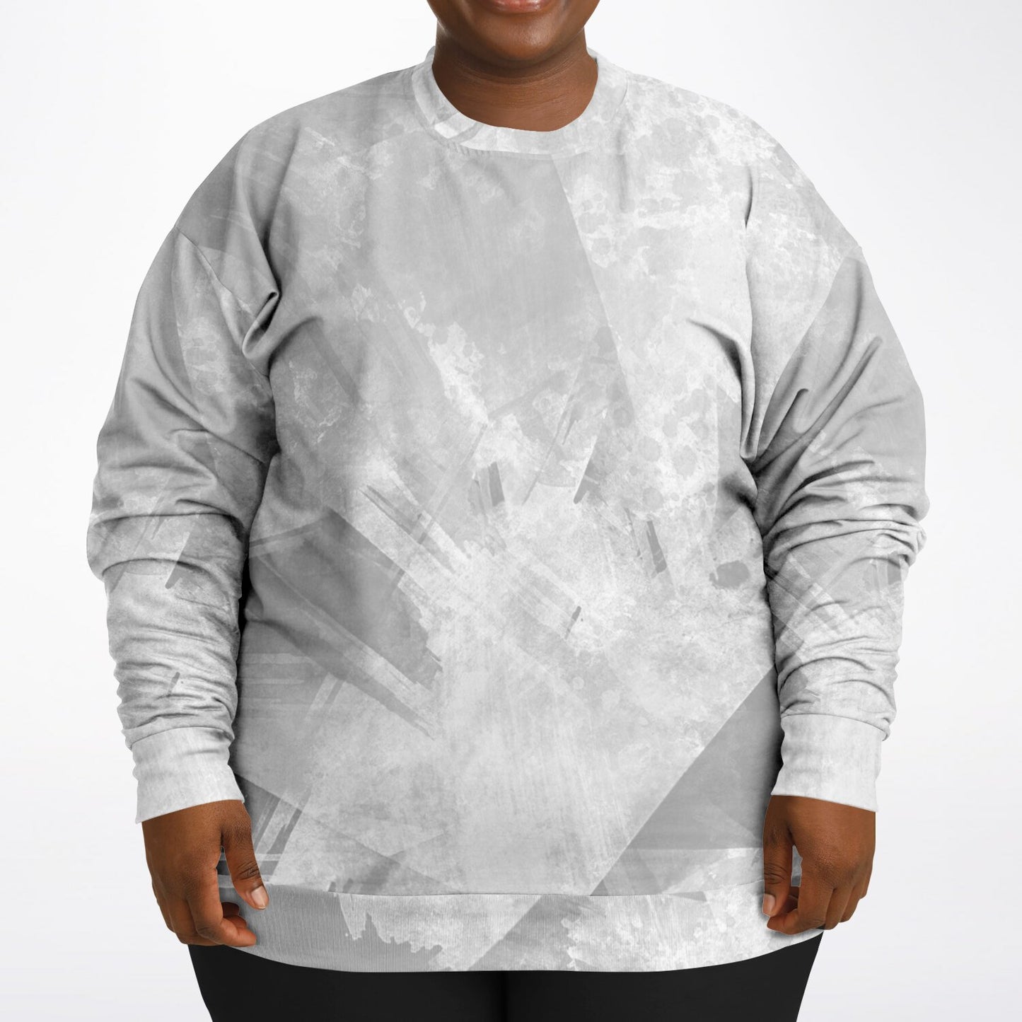 Adult All Over Print Fashion Plus-size Sweatshirt