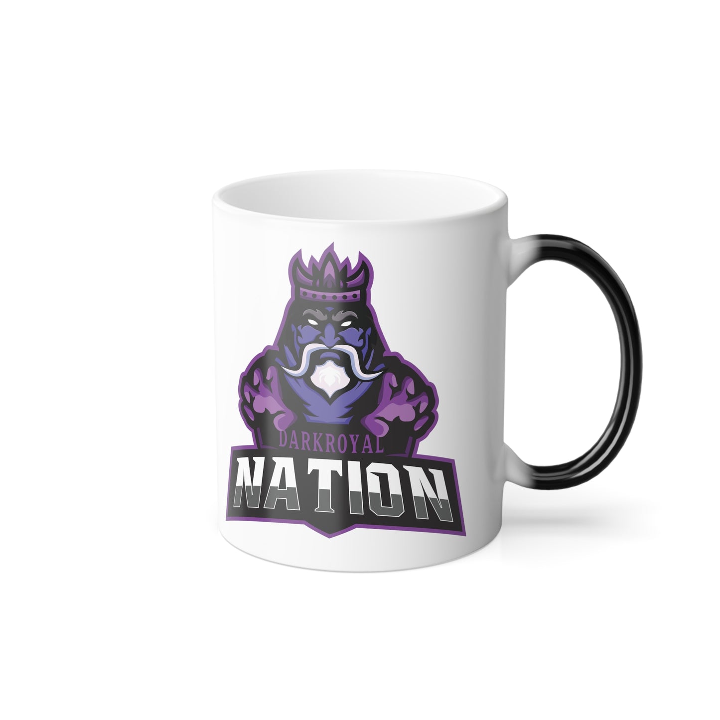 Dark Royal Nation Color Changing Mug