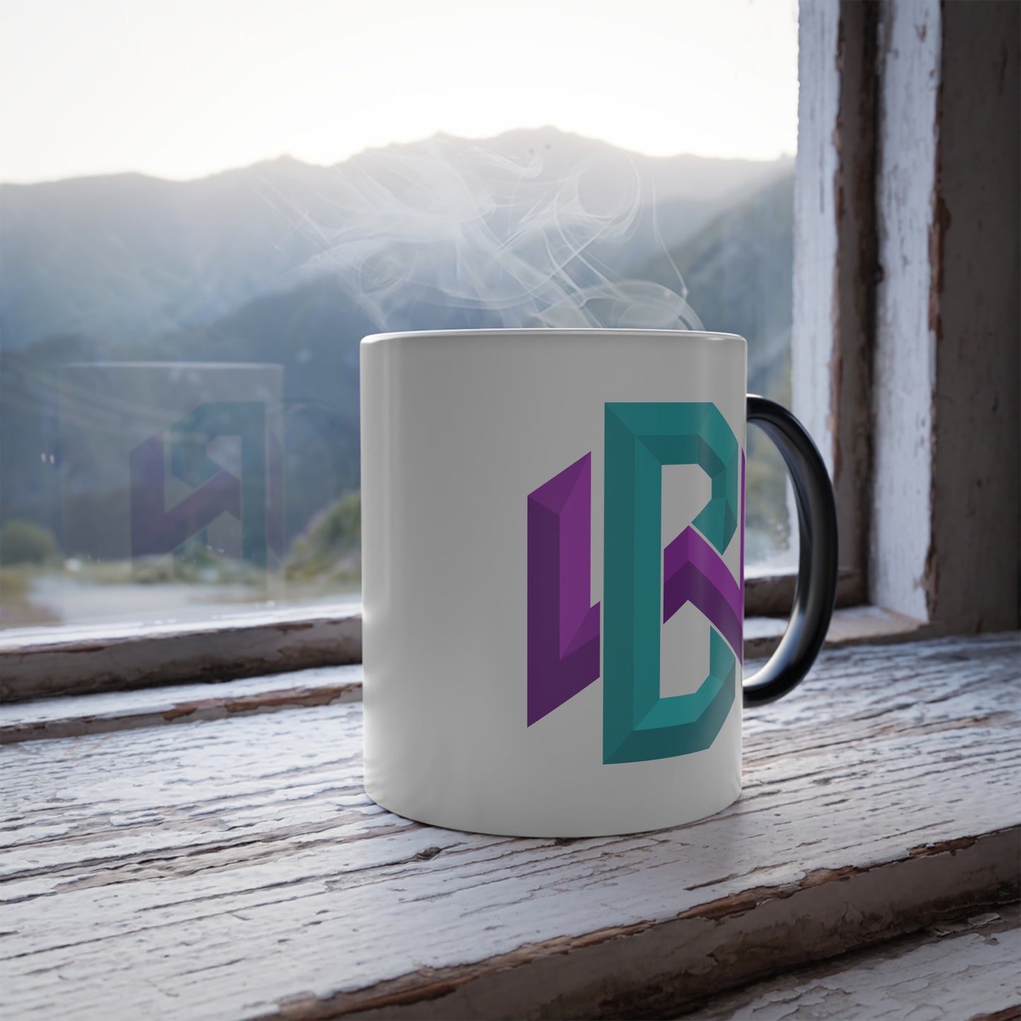 BiohazardWife 'Caustic' Color Changing Mug