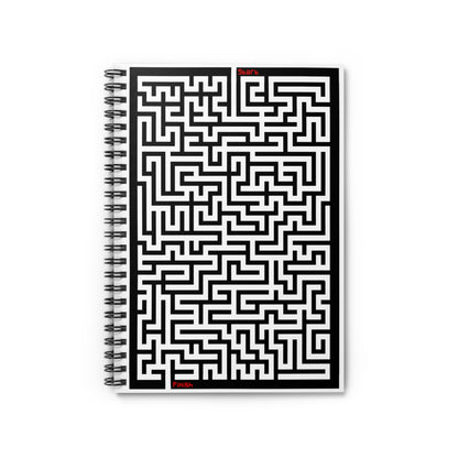 GU 'The Maze' Spiral Notebook