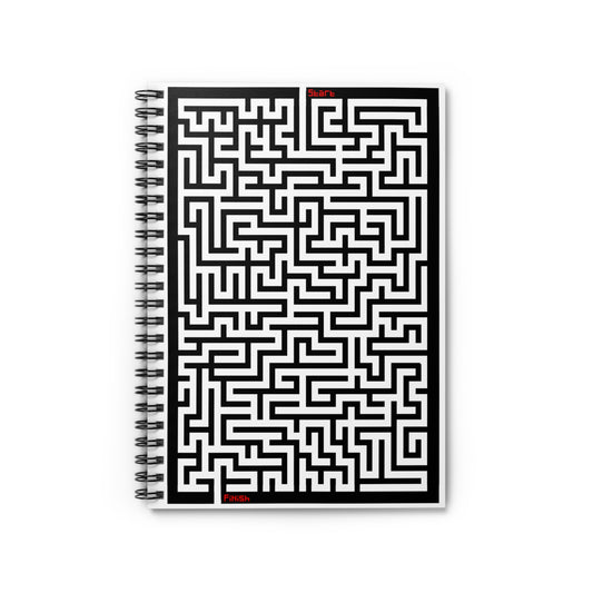 GU 'The Maze' Spiral Notebook