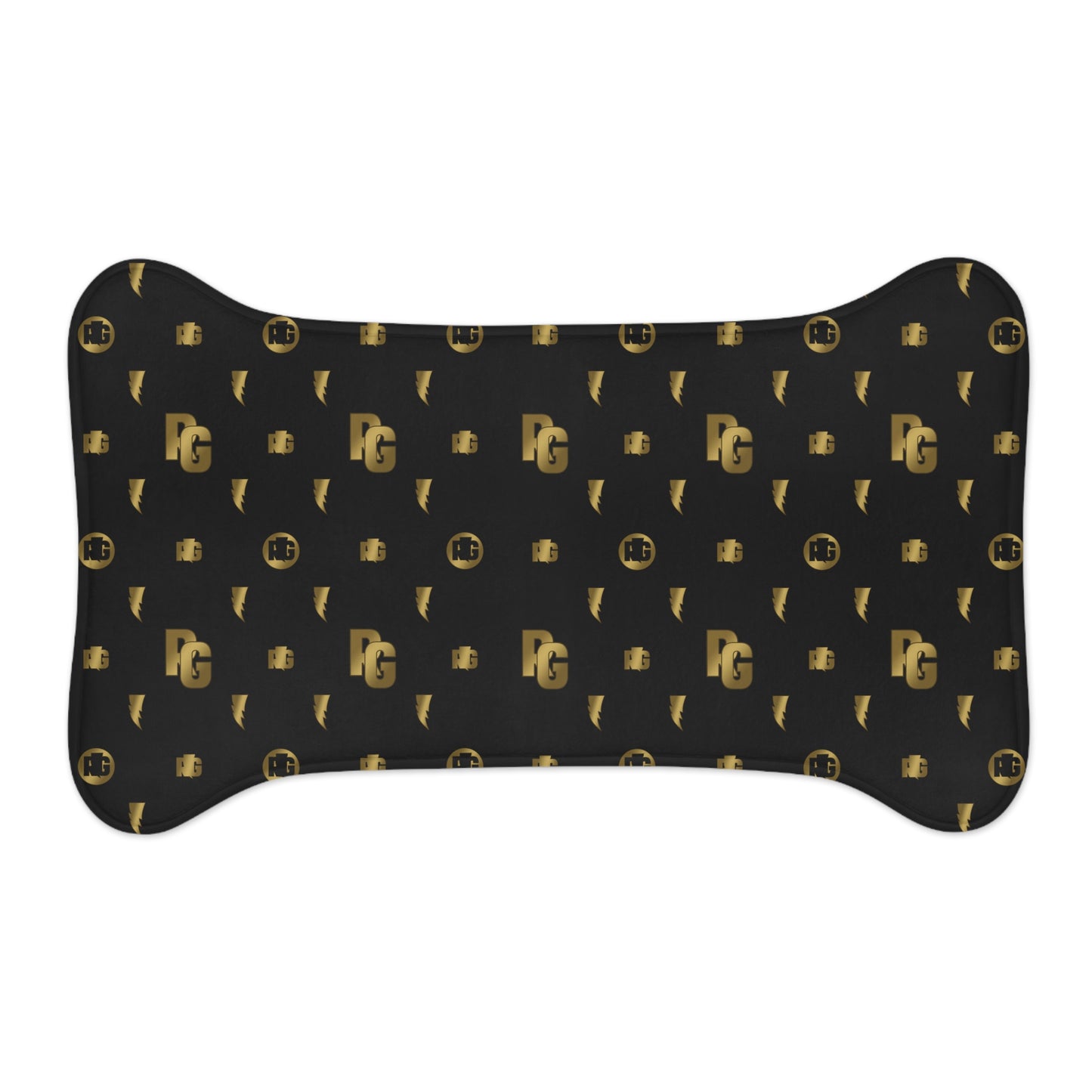 REDGING3R 'Golden Couture' Pet Food Mats