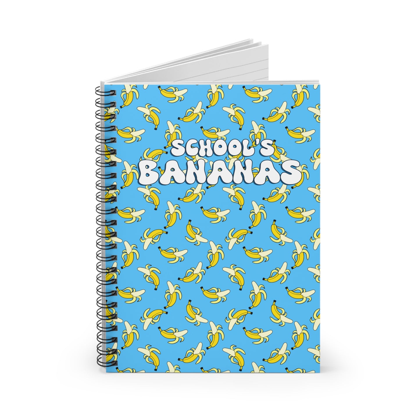 GU 'School's Banana's' Spiral Notebook