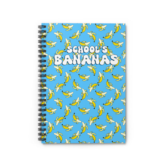 GU 'School's Banana's' Spiral Notebook