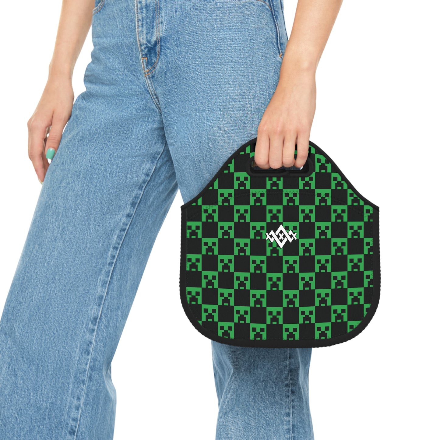 Minecraft Creeper Neoprene Lunch Bag