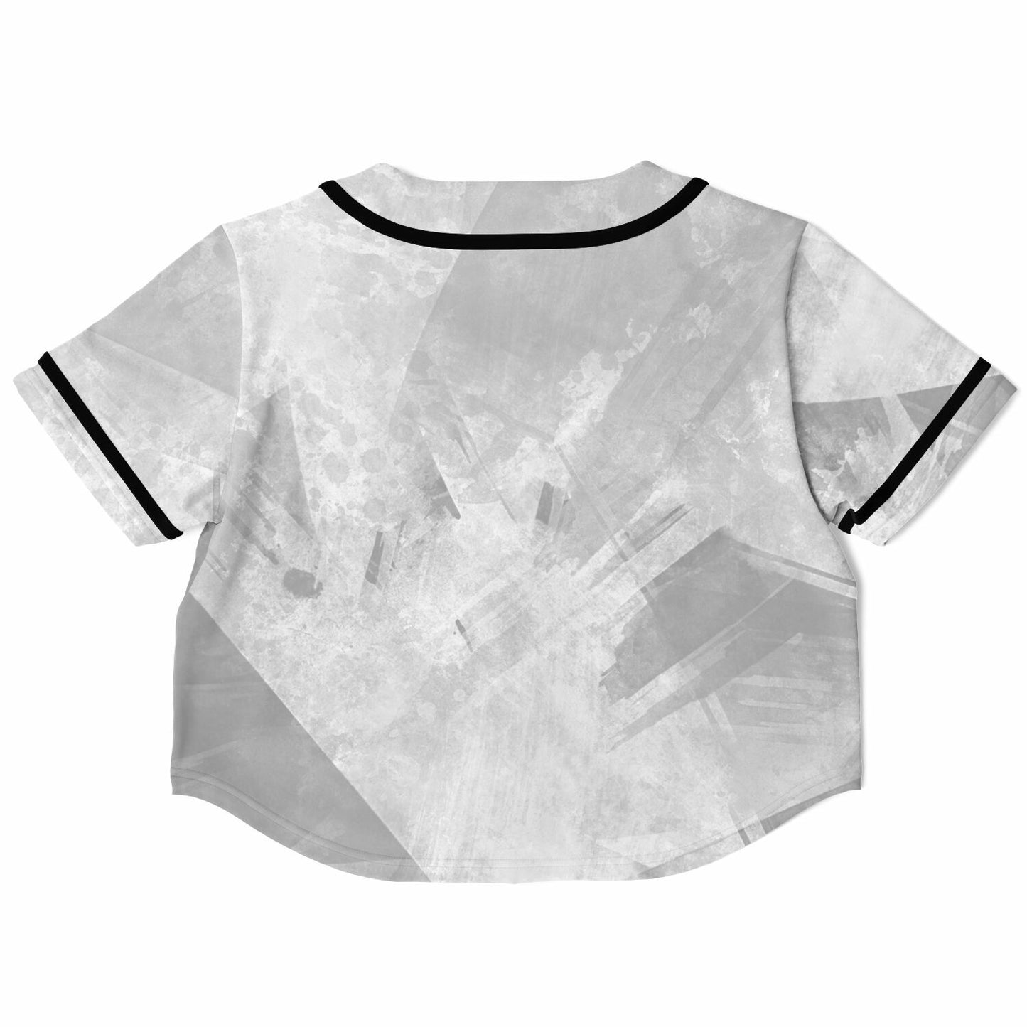 Women's All Over Print Cropped Baseball Jersey