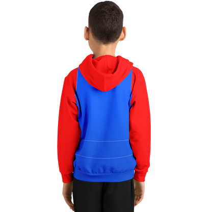 Youth Super Mario Bros Mario Hoodie