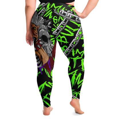 Women's Pitbull Gaming Plus Size Leggings