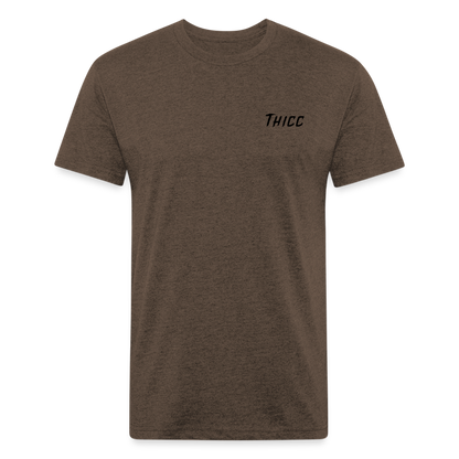 ItsLynxie Unisex Fitted T-Shirt - heather espresso