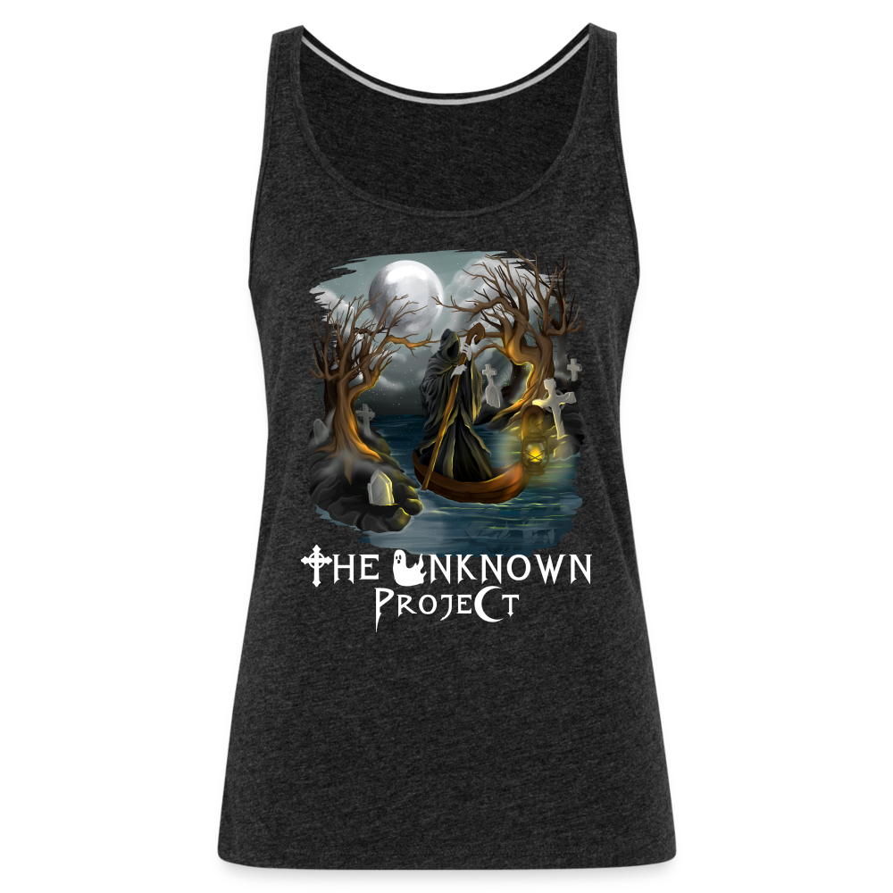 Women’s 'The Unknown Project' Premium Tank Top - charcoal grey