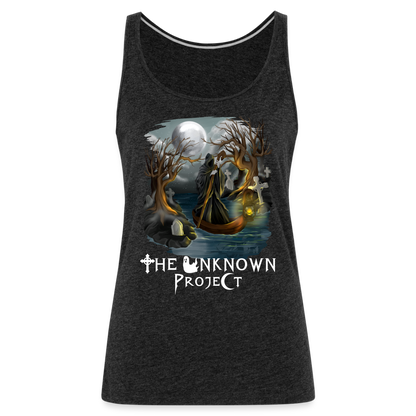 Women’s 'The Unknown Project' Premium Tank Top - charcoal grey