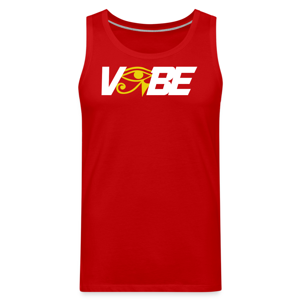 Vibe Men’s Premium Tank - red