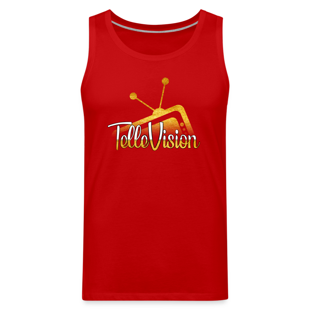 TelleVision Men’s Tank - red