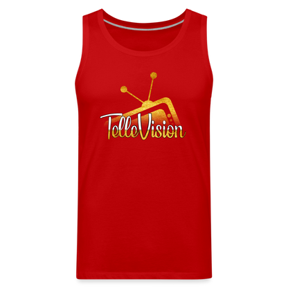 TelleVision Men’s Tank - red