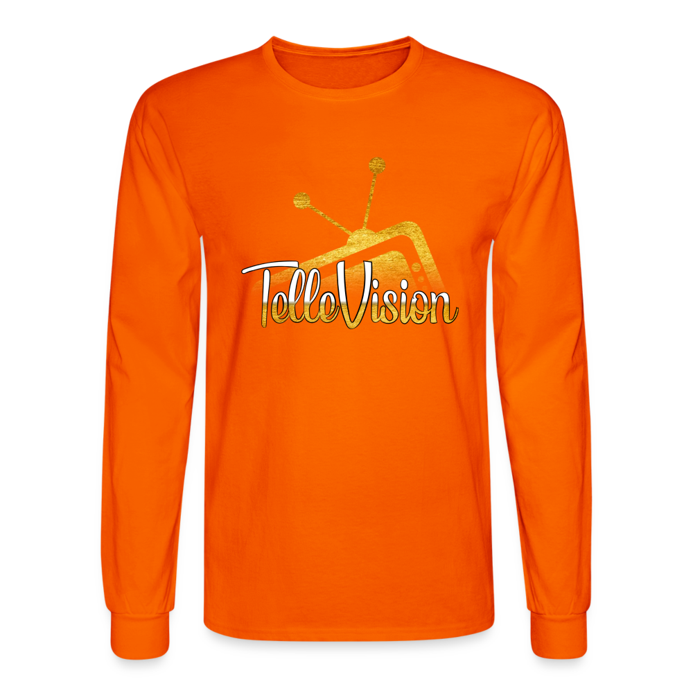 TelleVision Unisex Long Sleeve T-Shirt - orange