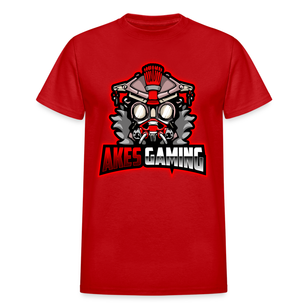 Adult Akes Gaming Logo T-Shirt - red