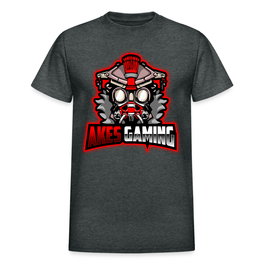 Adult Akes Gaming Logo T-Shirt - deep heather