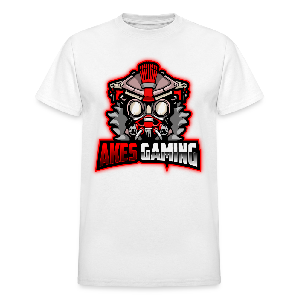 Adult Akes Gaming Logo T-Shirt - white