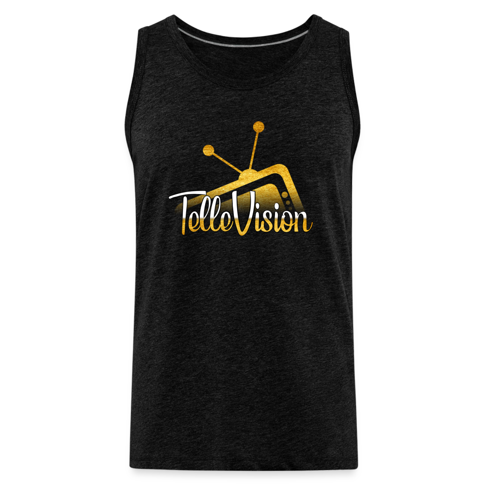 TelleVision Men’s Tank - charcoal grey