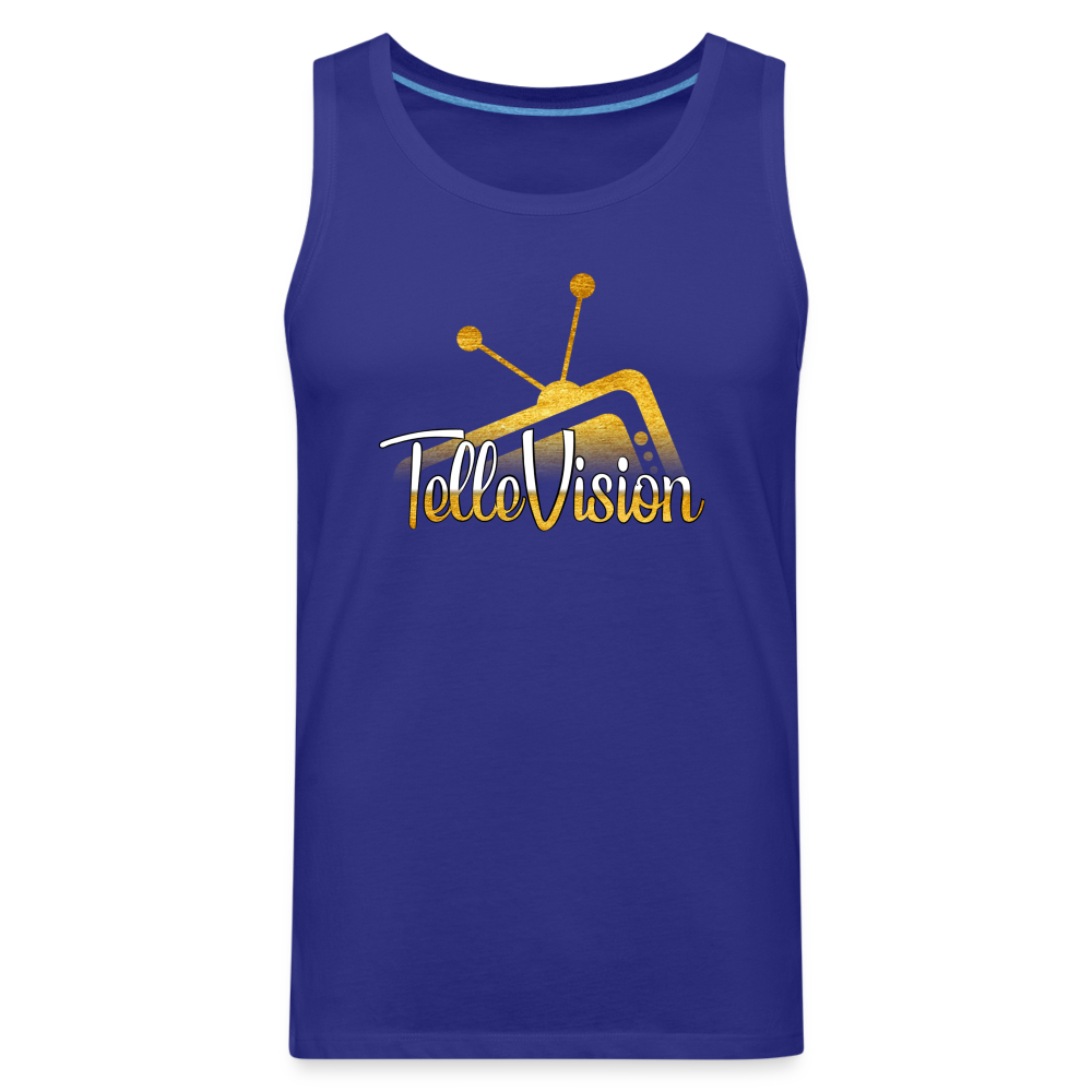 TelleVision Men’s Tank - royal blue