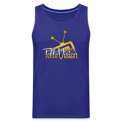 TelleVision Men’s Tank - royal blue