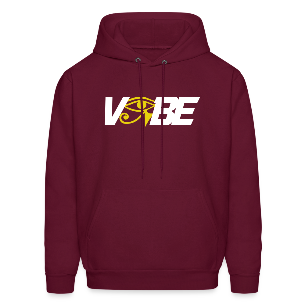 Vibe Unisex Hoodie - burgundy