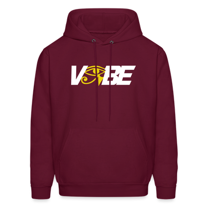 Vibe Unisex Hoodie - burgundy