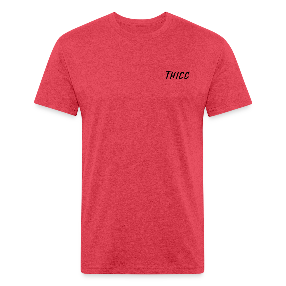 ItsLynxie Unisex Fitted T-Shirt - heather red