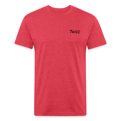 ItsLynxie Unisex Fitted T-Shirt - heather red