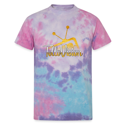 TelleVision Unisex Tie Dye T-Shirt - cotton candy