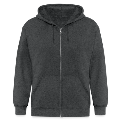 OG Akes Adult Zip Hoodie - deep heather