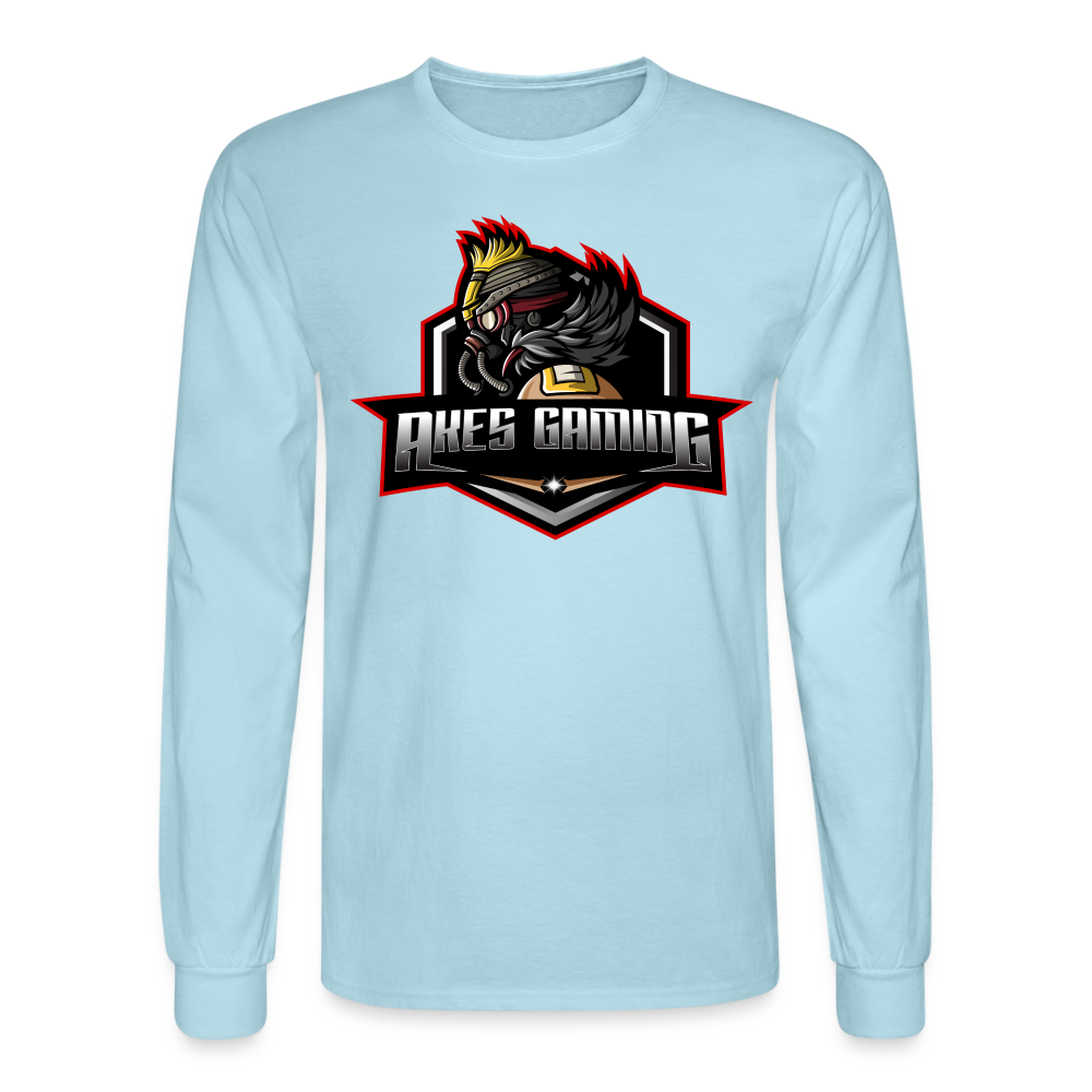 Adult Akes Gaming Long Sleeve T-Shirt - powder blue