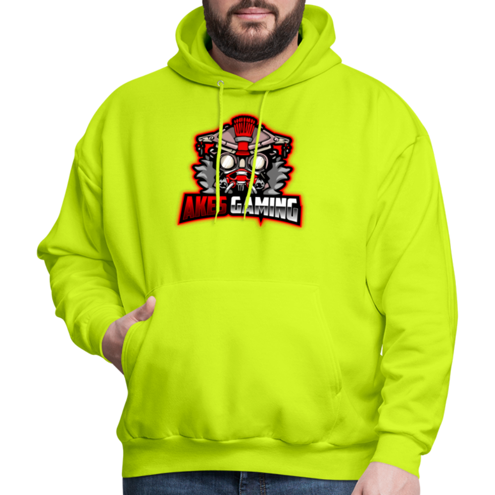 Akes Unisex Hoodie - safety green