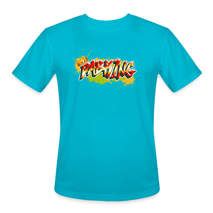 DabK1ng Unisex Wicking Performance T-Shirt - turquoise