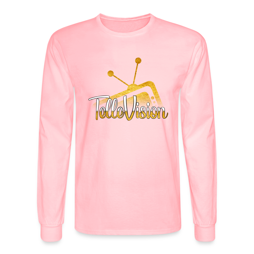 TelleVision Unisex Long Sleeve T-Shirt - pink