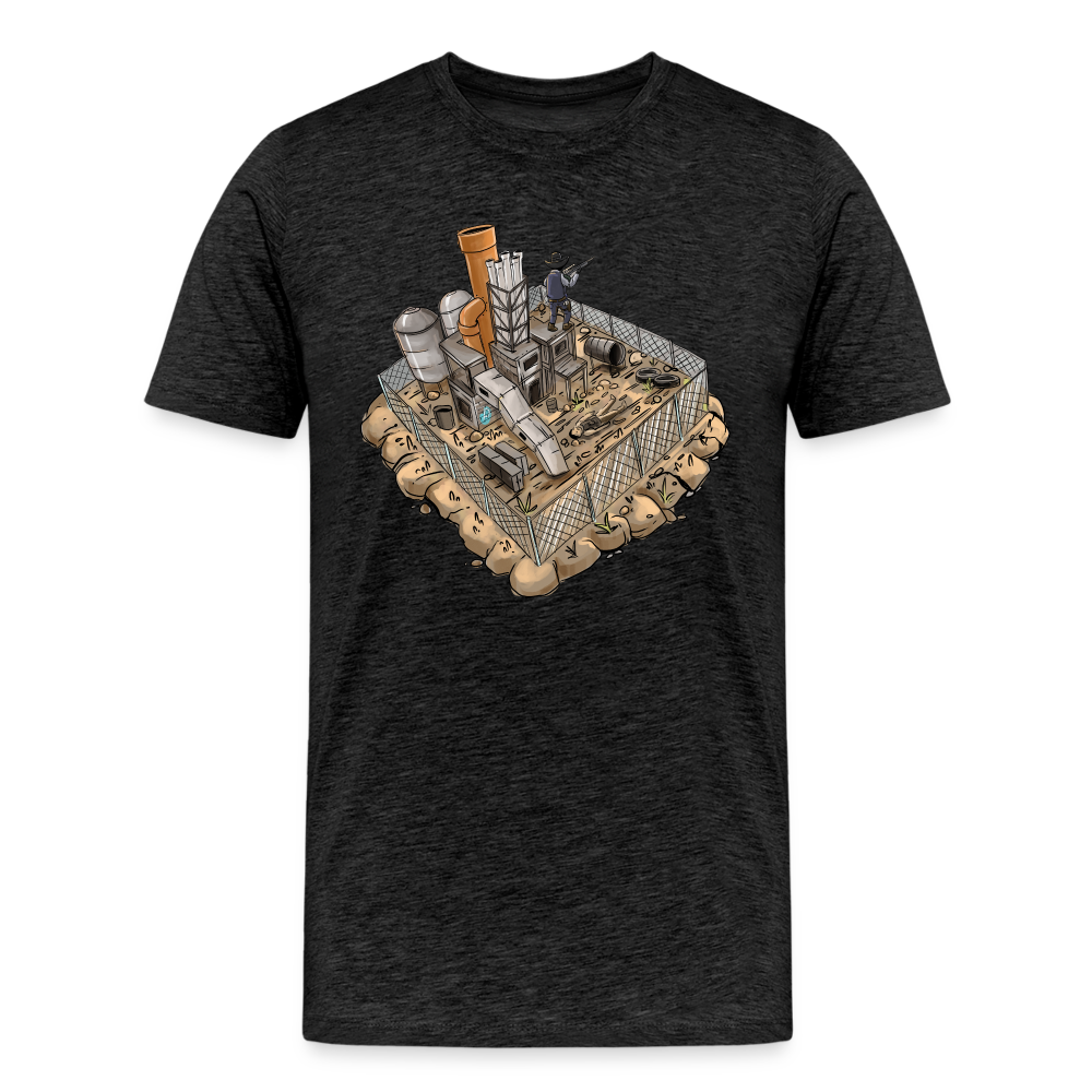 PhillyBird Gaming Men’s Premium Organic T-Shirt - charcoal grey